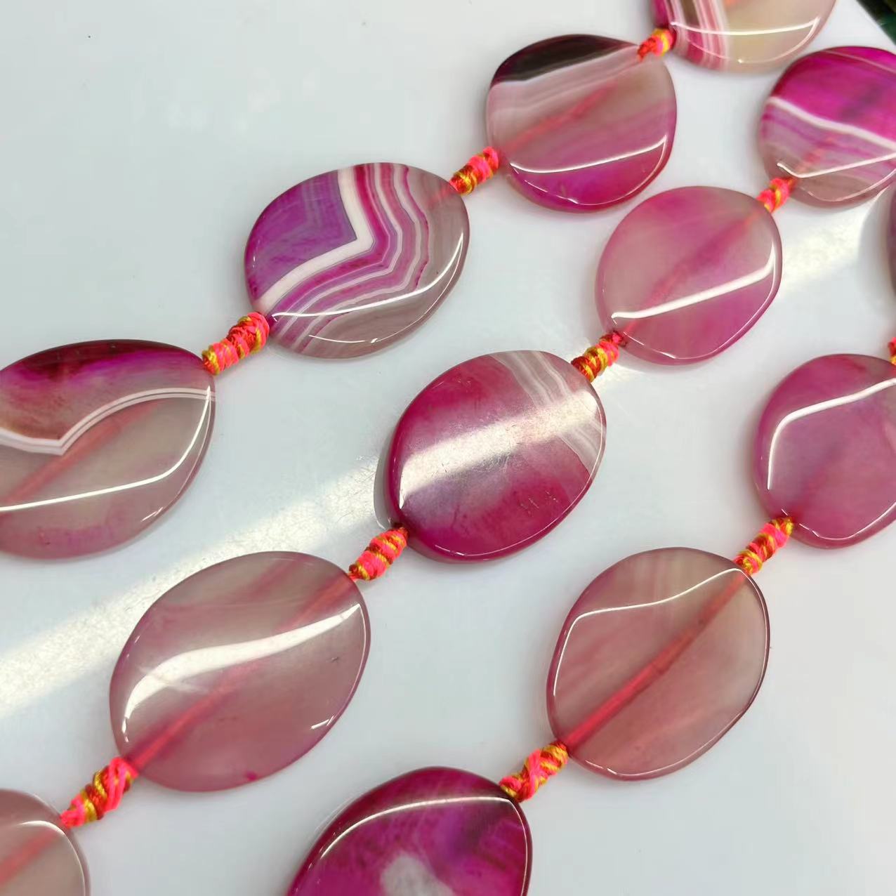Pink stripes 30x40mm