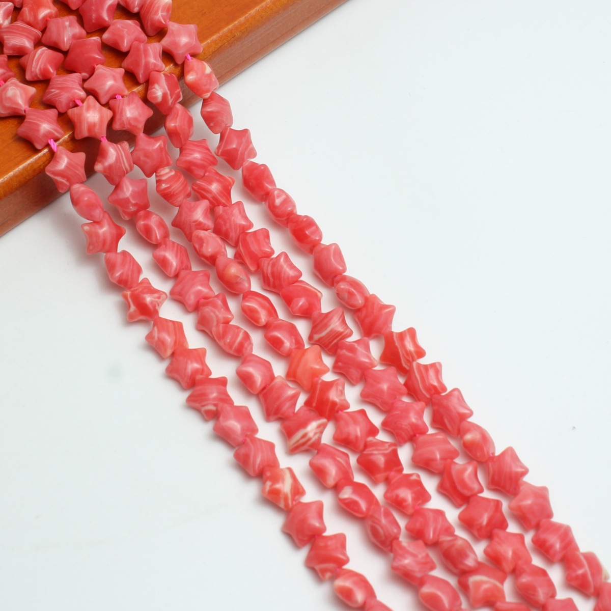 Red agate 8x8mm