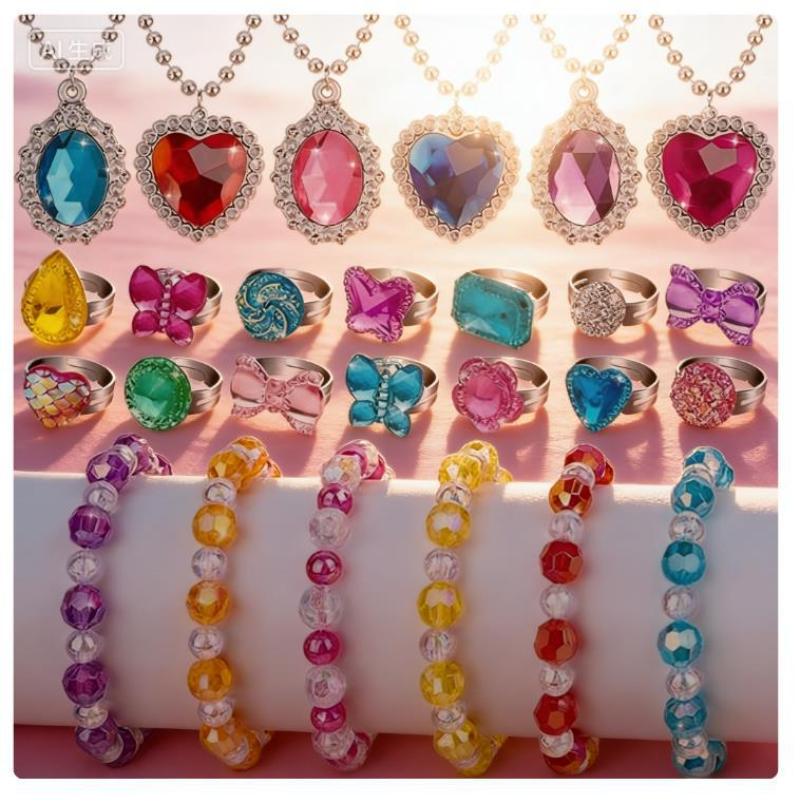 6 necklaces + 6 bracelets + 14 rings