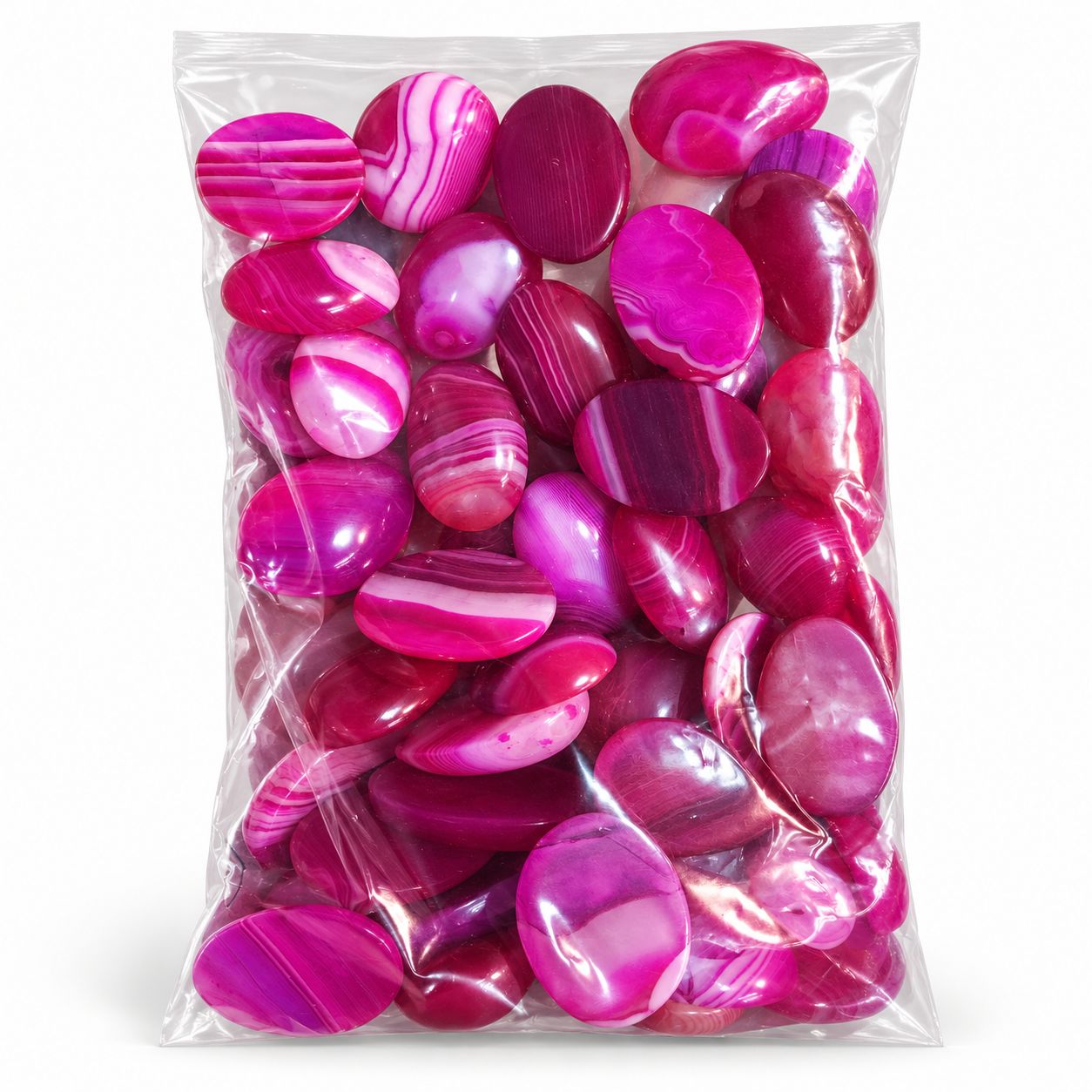 36:Rose striped agate