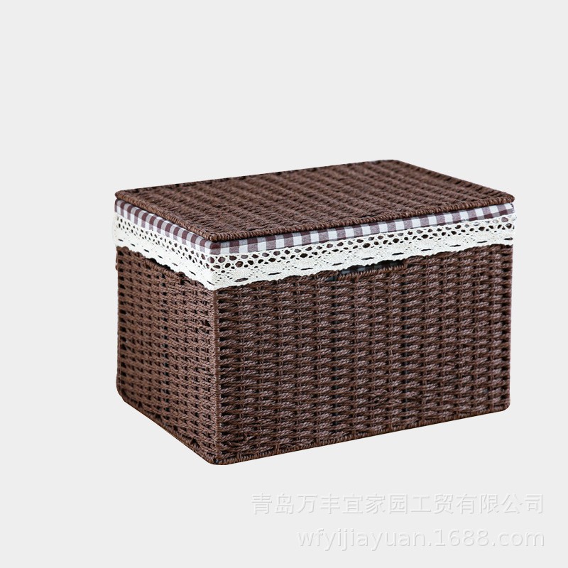 brown-with lid and lining