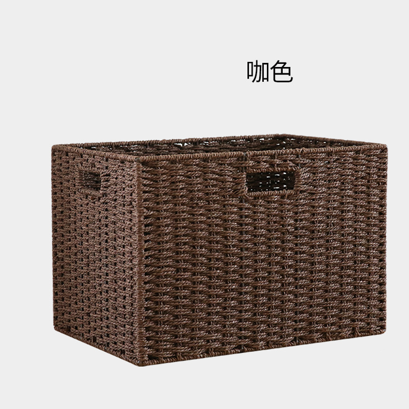 Brown color-plain basket