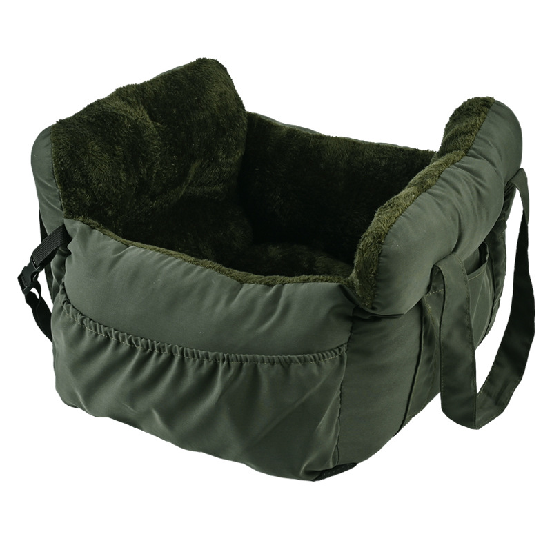 Plush army green