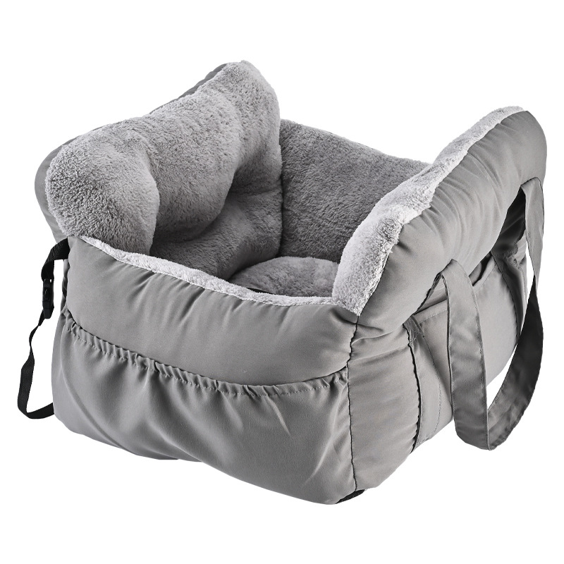 Plush dark gray