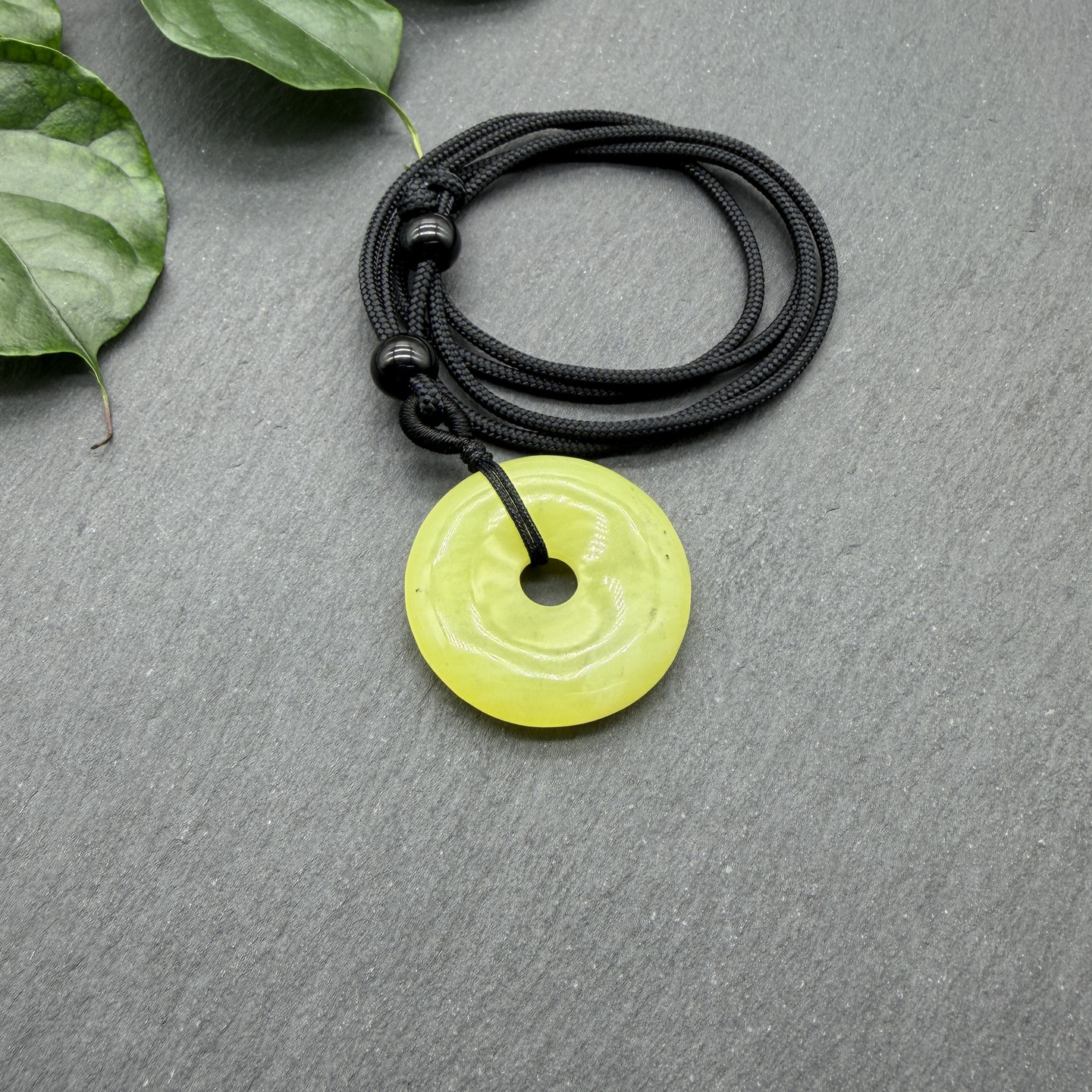 7:A piece of olive jade