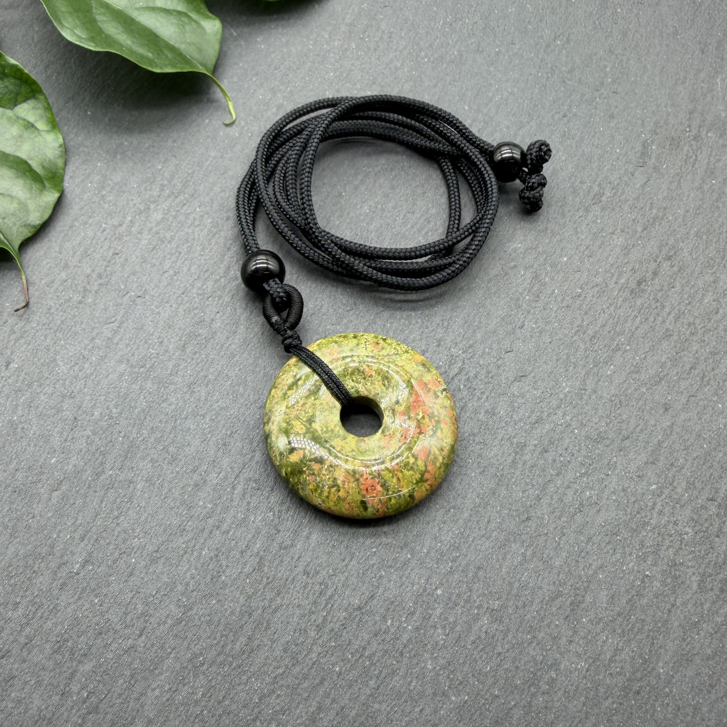 16:A piece of green stone