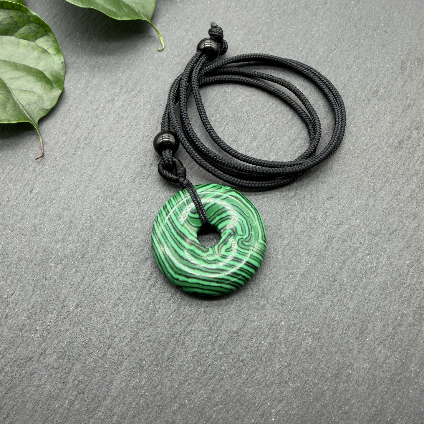 23:A piece of malachite
