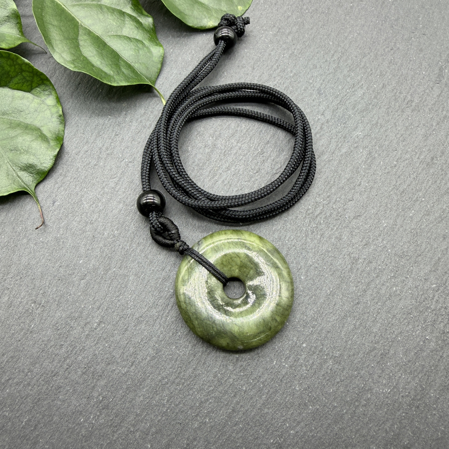 A piece of green stone 30mm