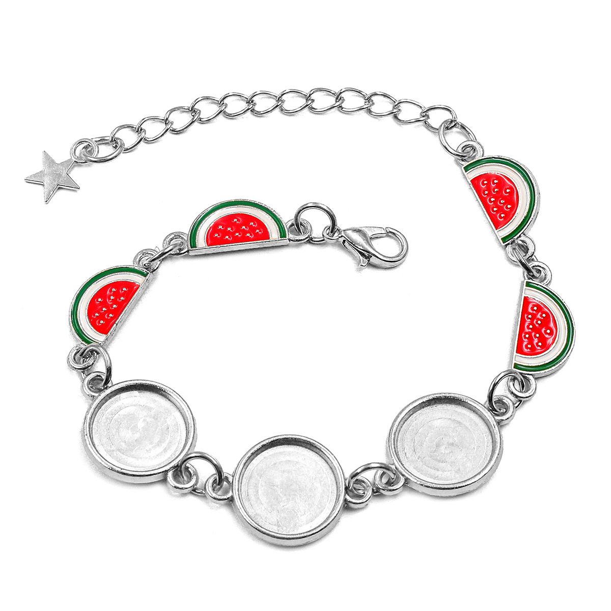 No. 3 White K Watermelon 7.4g Approximately 9.3cm