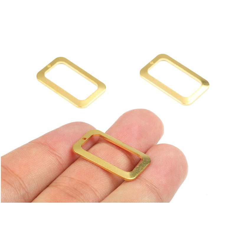 Brass original color-pp2618 24.76x15.72x1.55mm-1.3