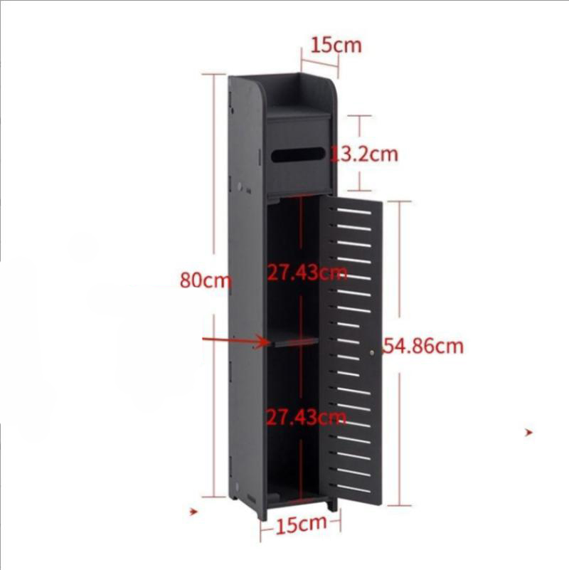 Black single door 80*15*15