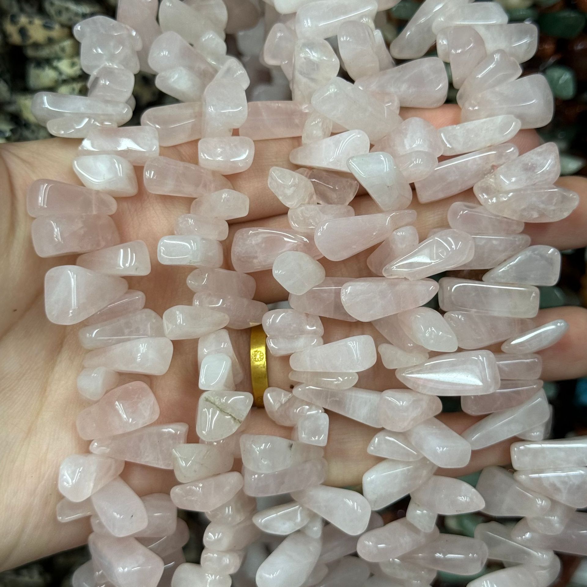 Rose Quartz 8-14mm