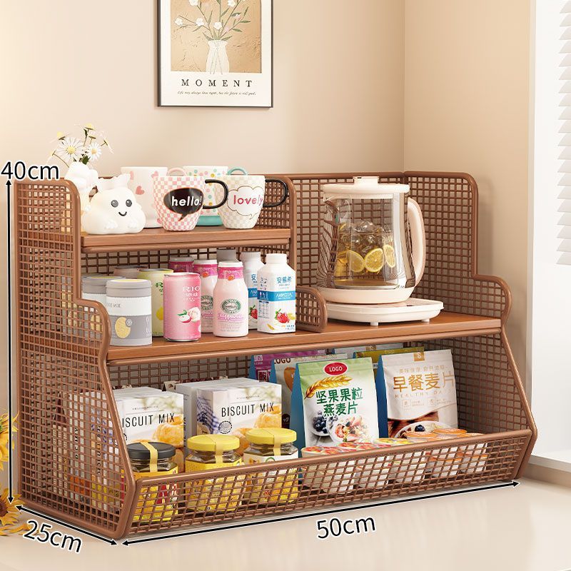 Coffee stand - teak board 50cm long