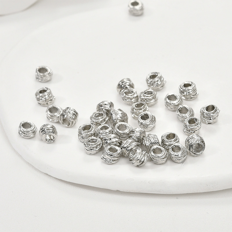3:9# White k woven beads [1]]