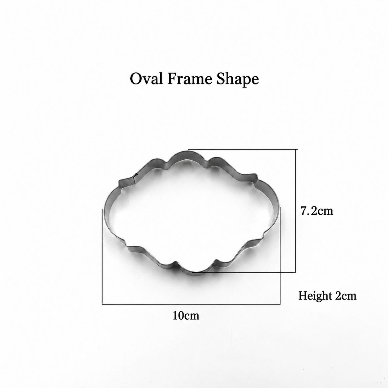 Oval frame