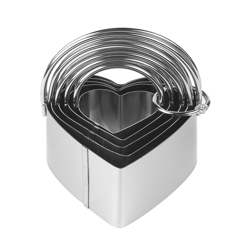 Light grade heart-shaped hanging basket 5-piece set