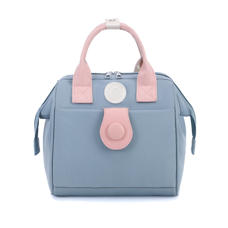 Dark blue with pink