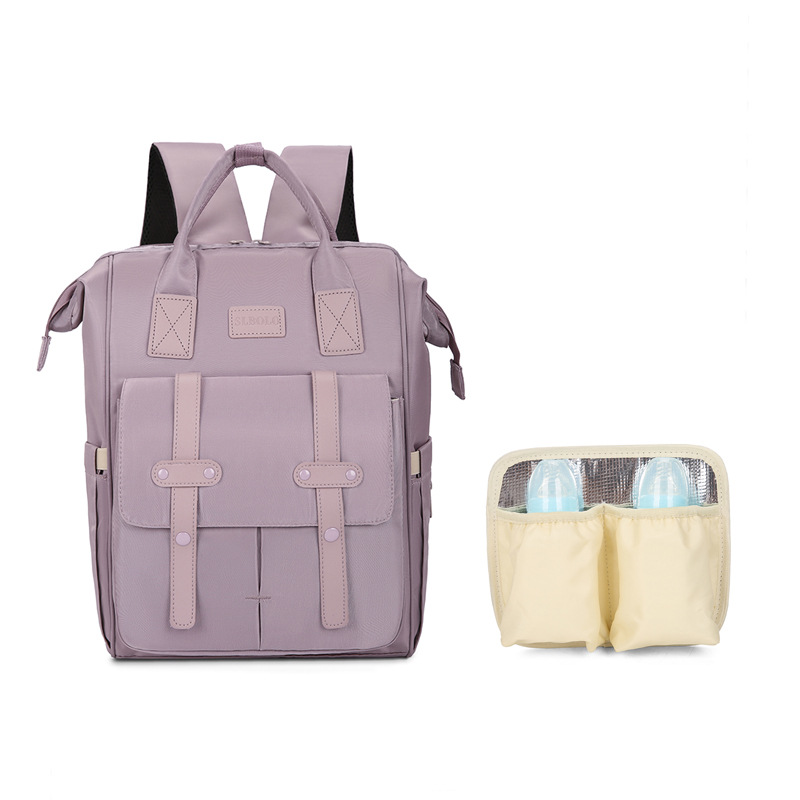 Baby bottle purple