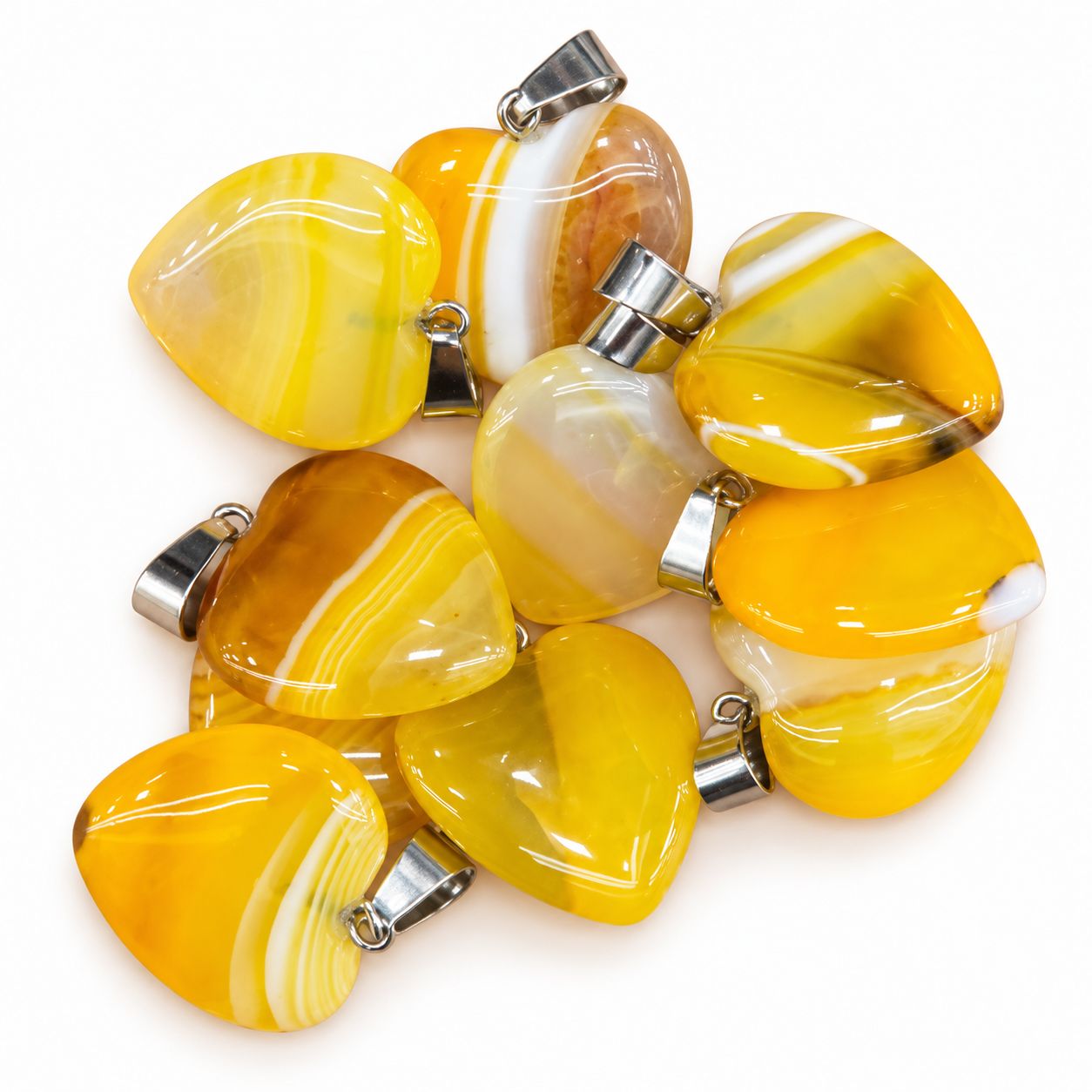 Yellow agate Striped agate