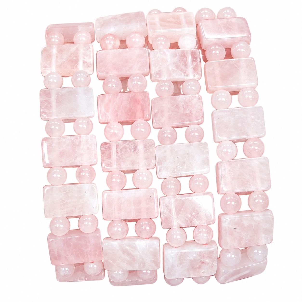 1:Natural pink crystal hand sign