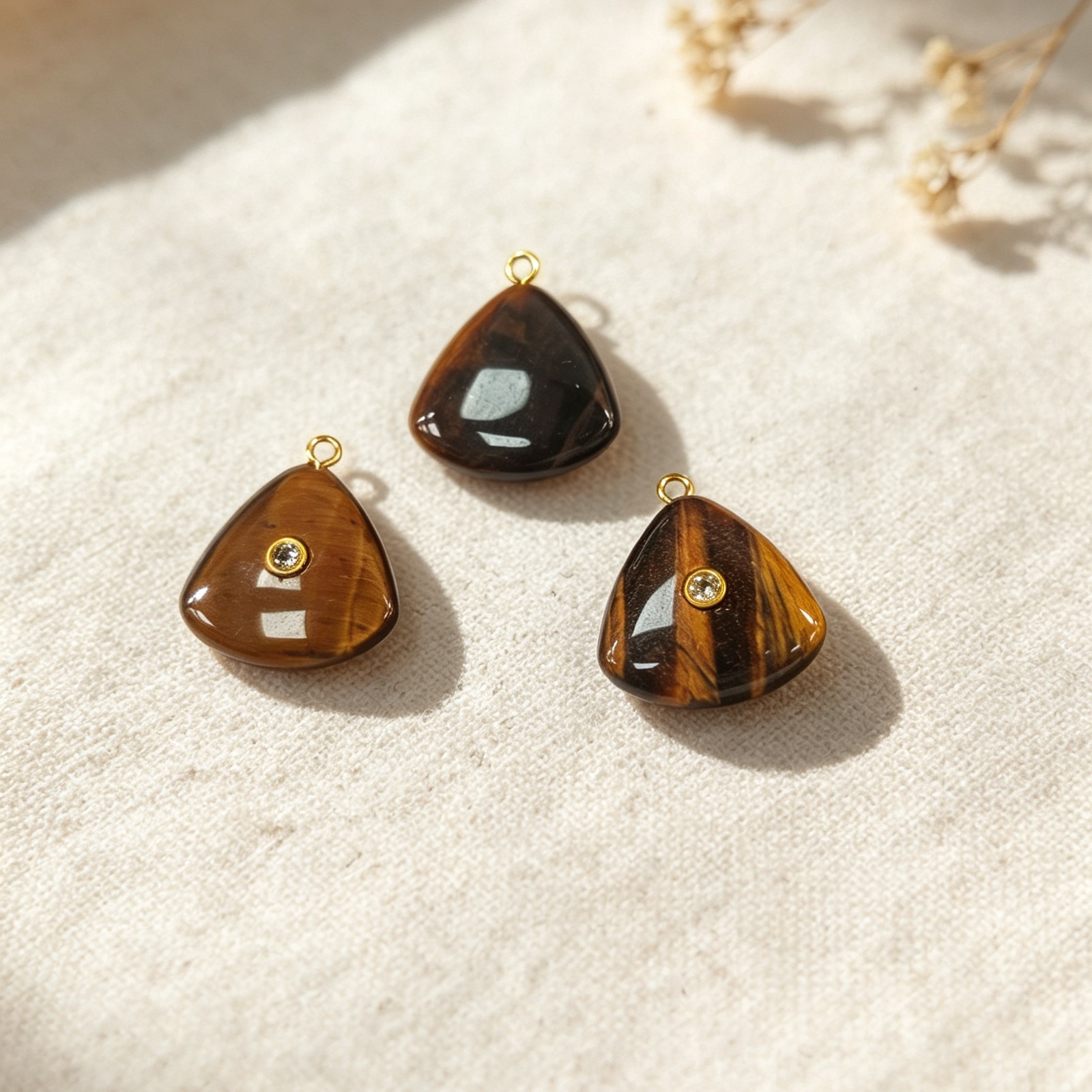 Tiger's Eye Stone 20mm
