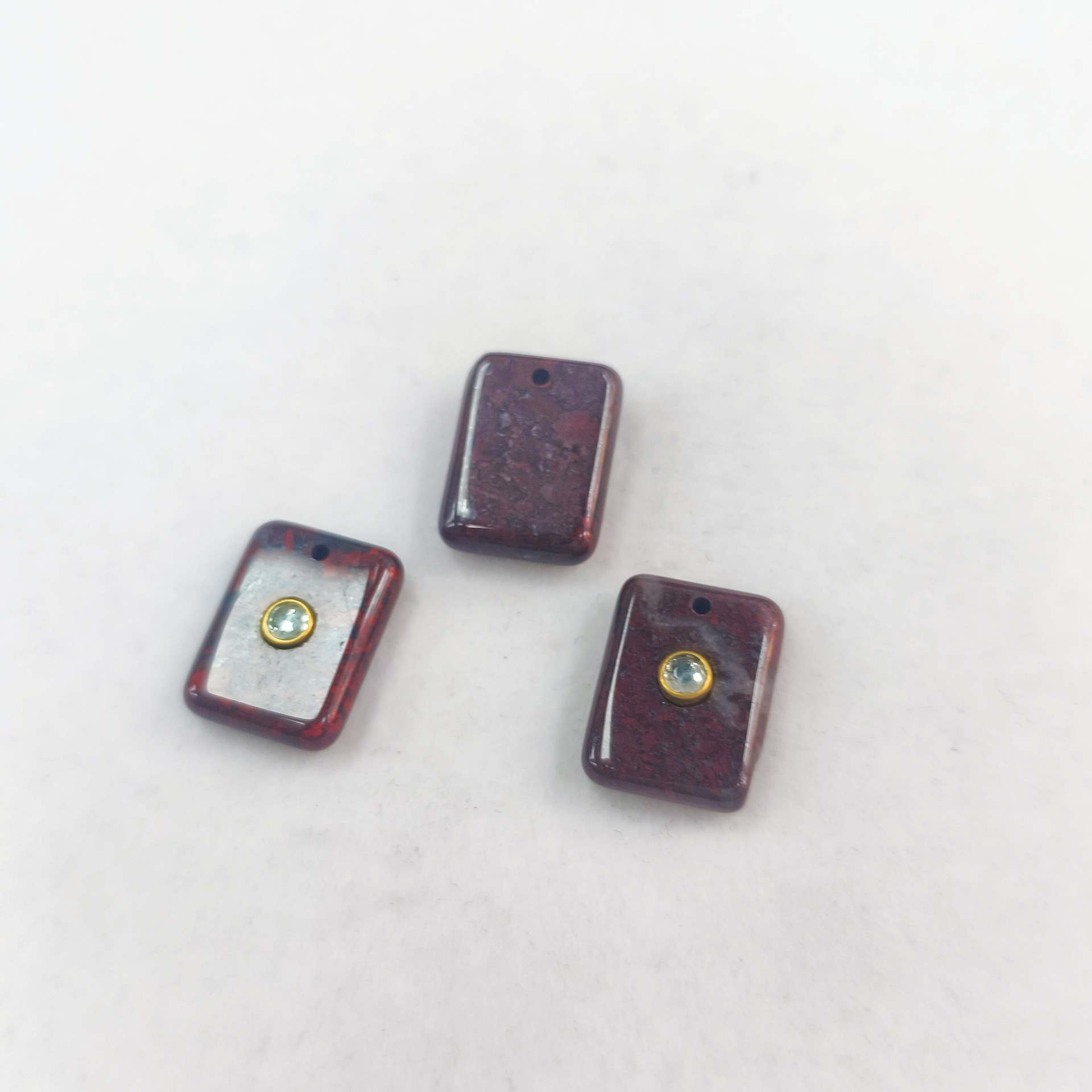 Flower red 15*20mm