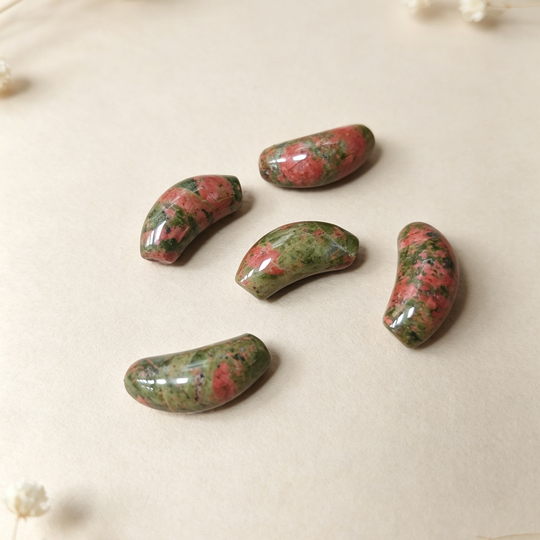 Unakite 12*25mm