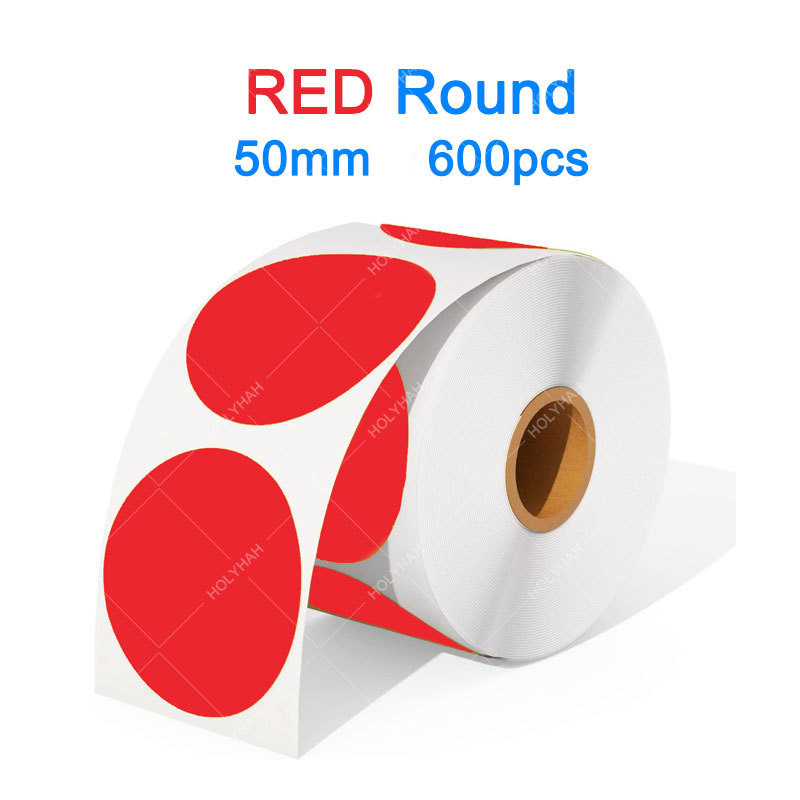 Red 50mm (600 sheets/roll)