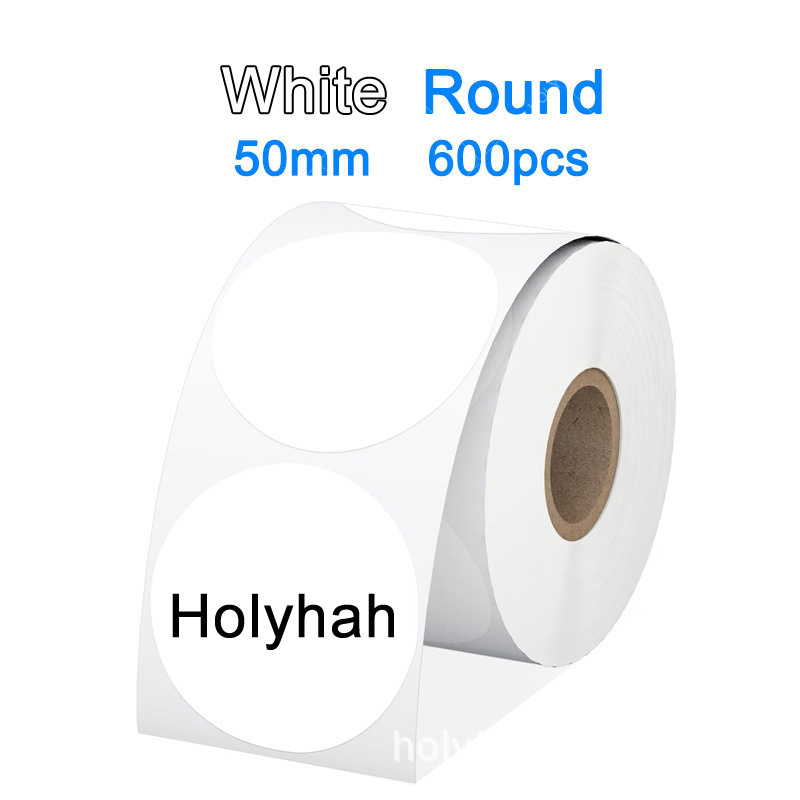 White 50mm (600 sheets/roll)