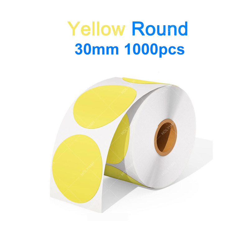 Yellow 30mm (1000 sheets/roll)