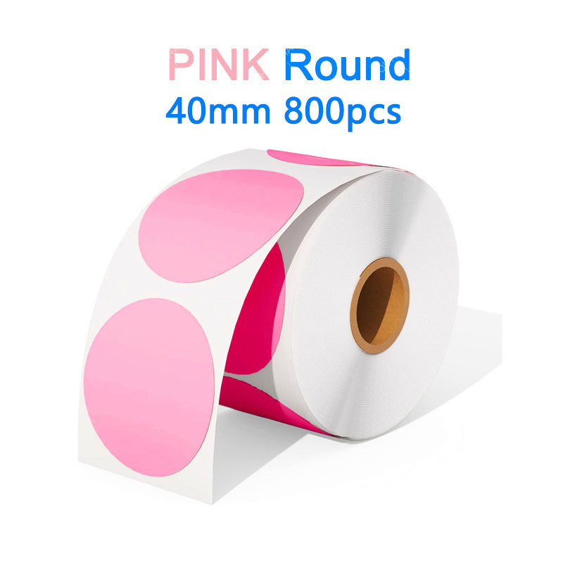 Pink 40mm (800 sheets/roll)