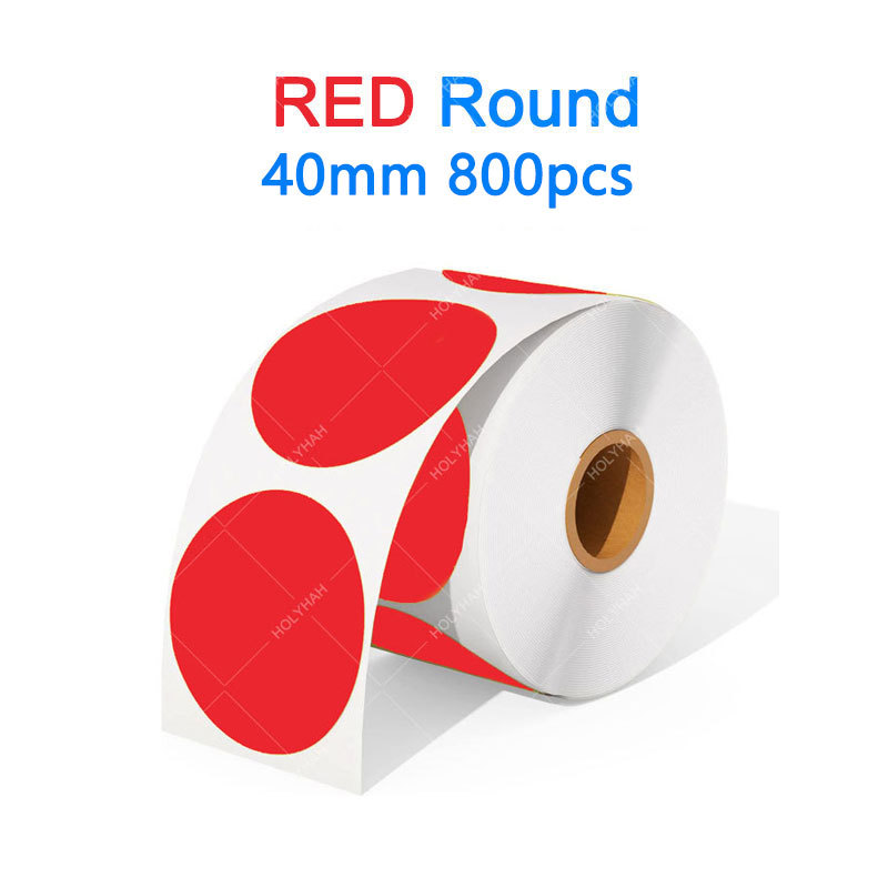 Red 40mm (800 sheets/roll)