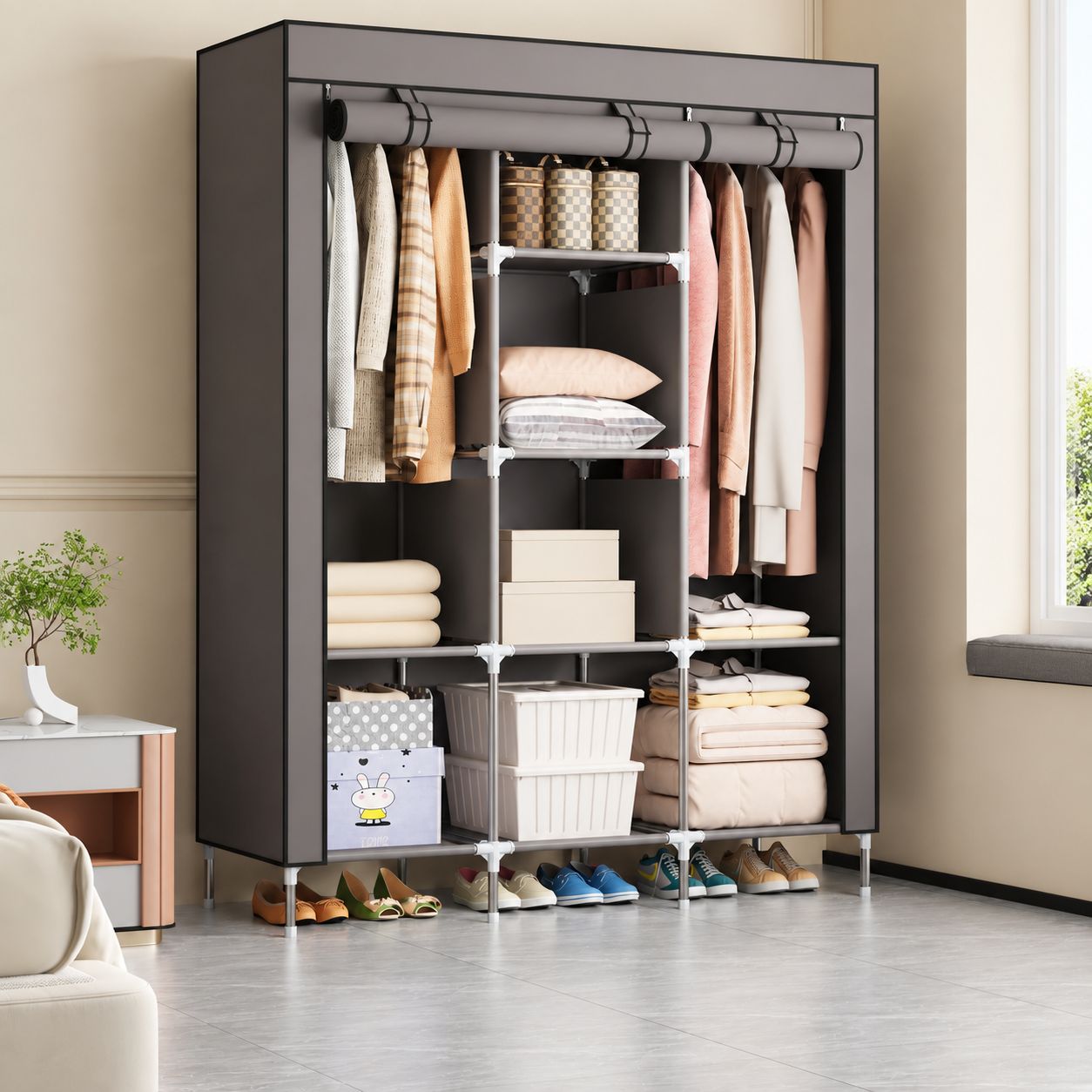 88130 gray eight grids [one box x6pcs]
