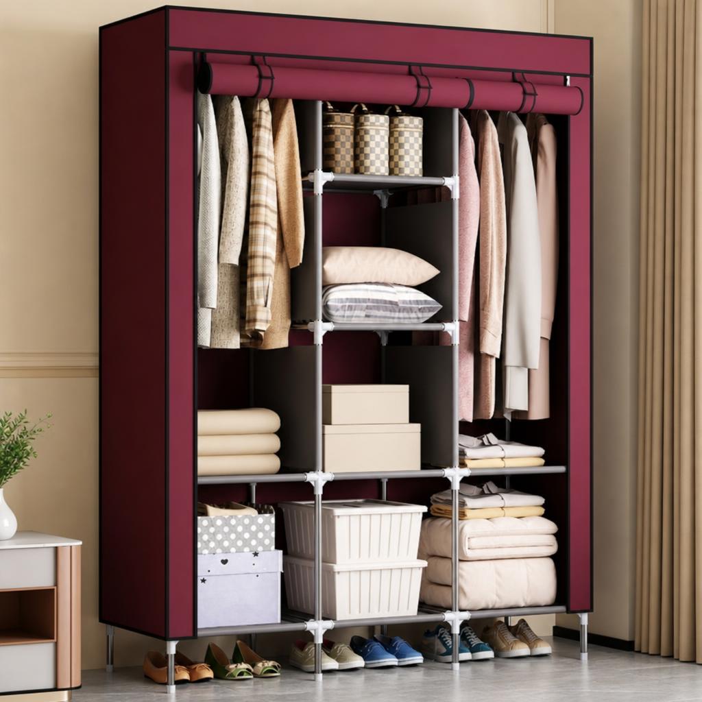 88130 wine red eight grids [one box x6pcs]