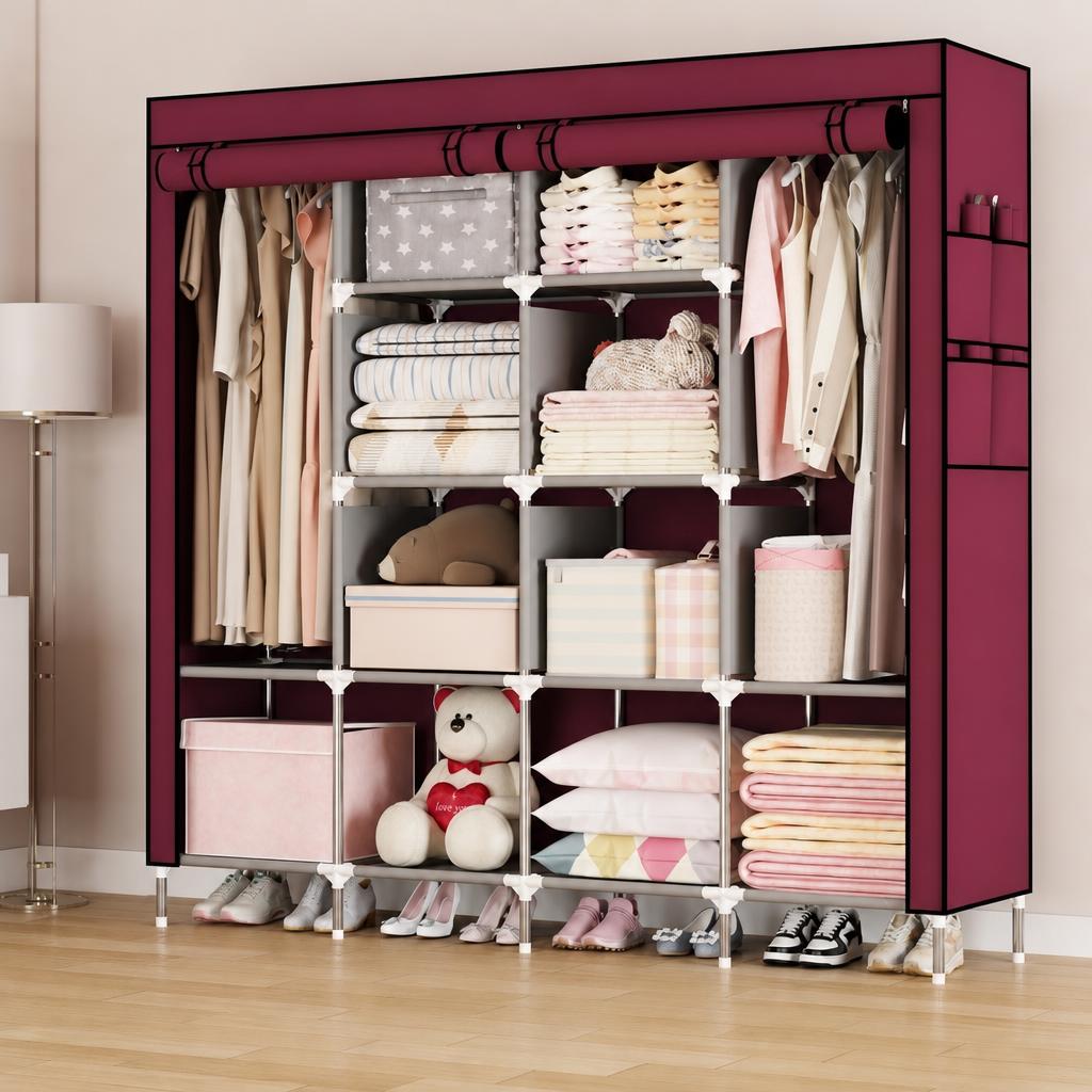 28170 wine red twelve grids [one box x6pcs]