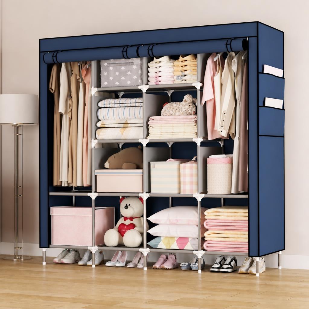 28170 navy blue twelve grids [one box x6pcs]