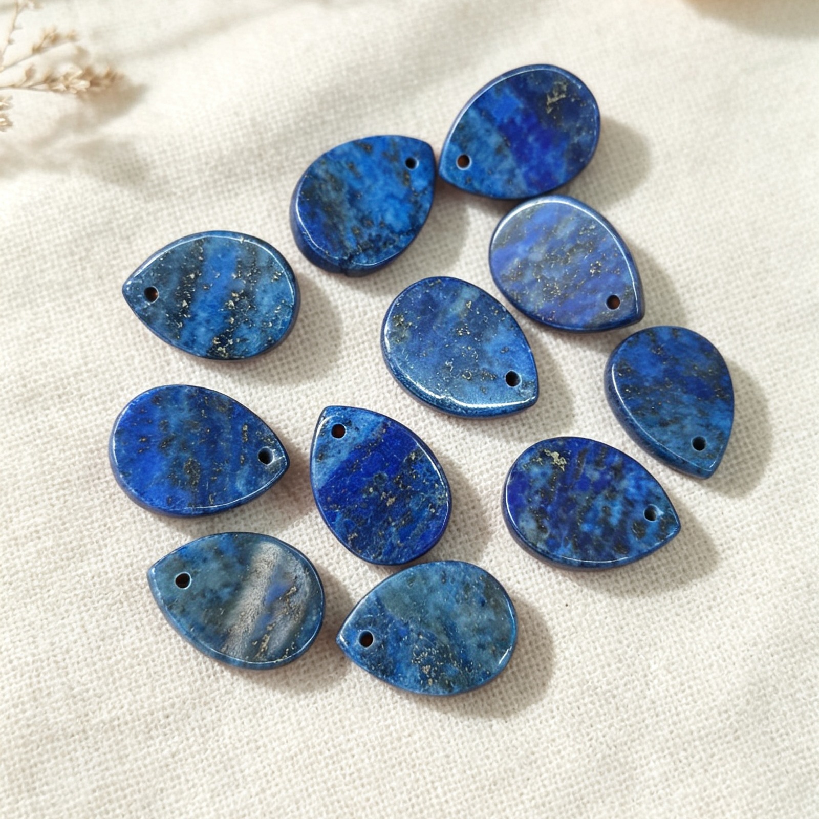 Natural Lapis Lazuli 13*18mm thick 4mm