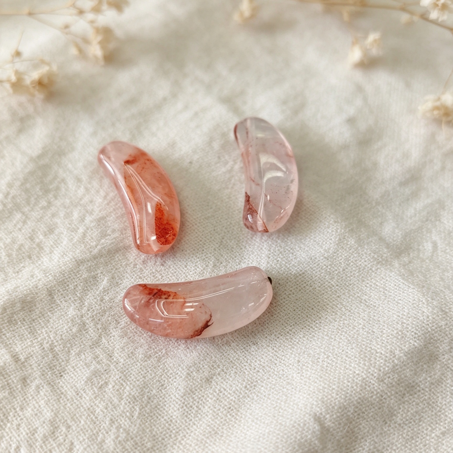 Red Hematoid Quartz 14*34mm