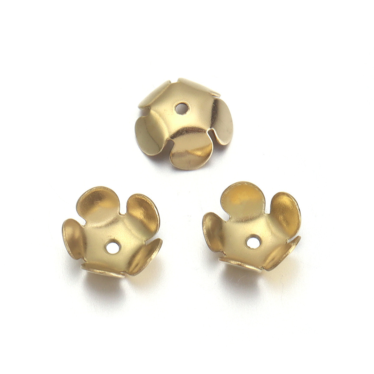 12:Semi-spherical gold 8mm