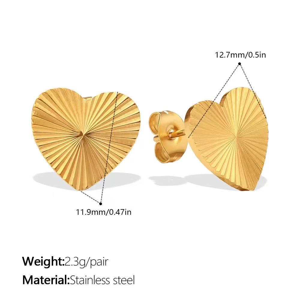 2:EH1304G gold earrings