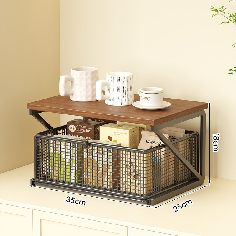 Black single layer small size-teak model