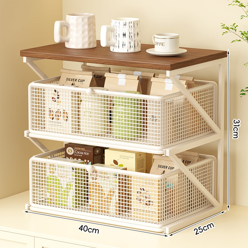 White double layer large-teak model