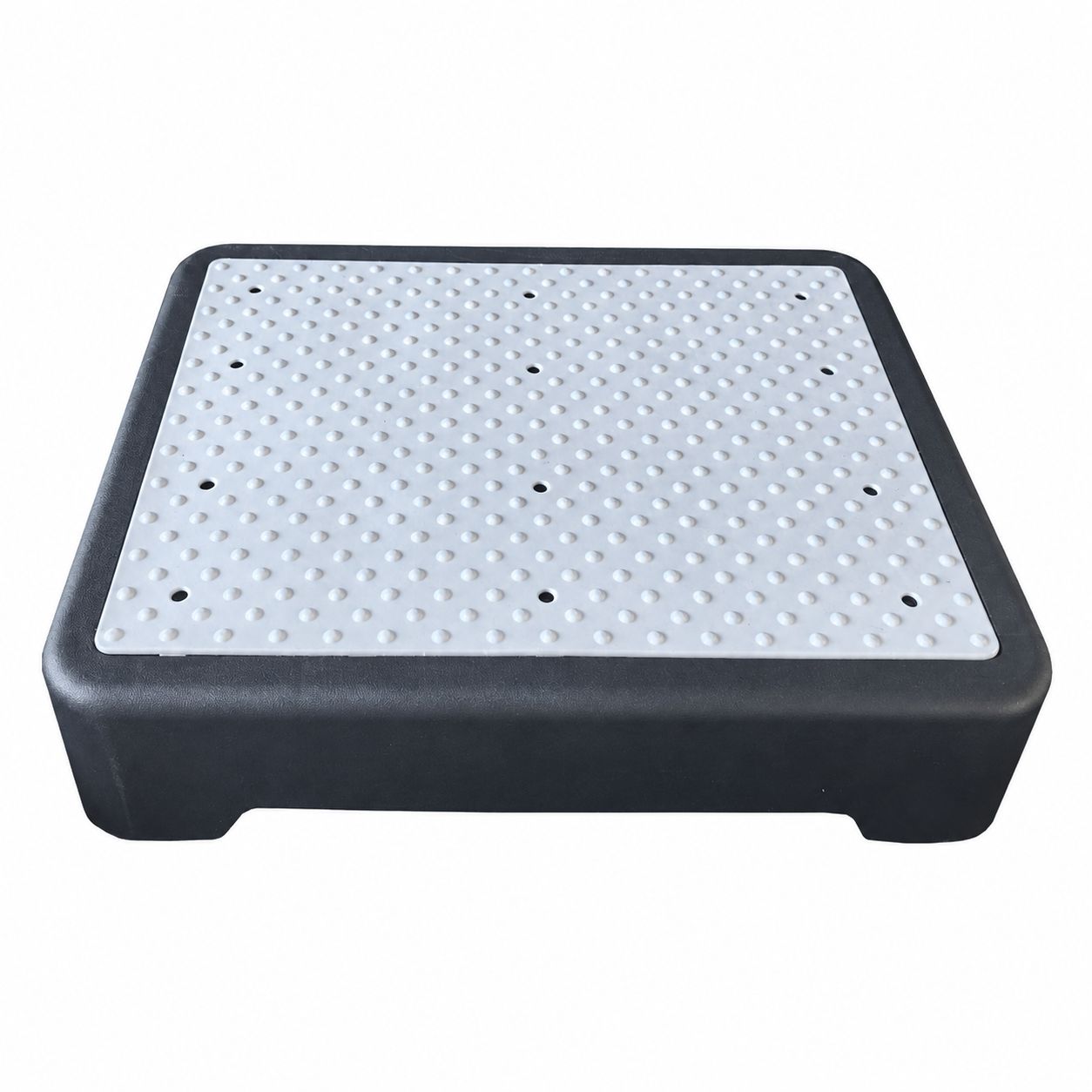 polka dot white pad