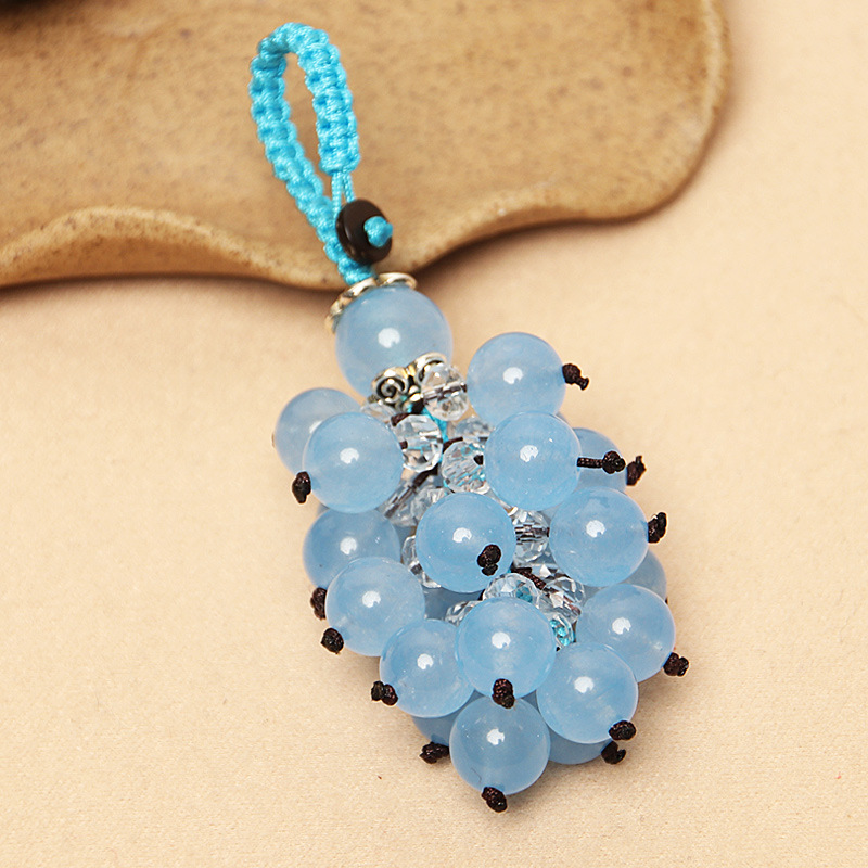 Blue Chalcedony Beads-Live Deduction