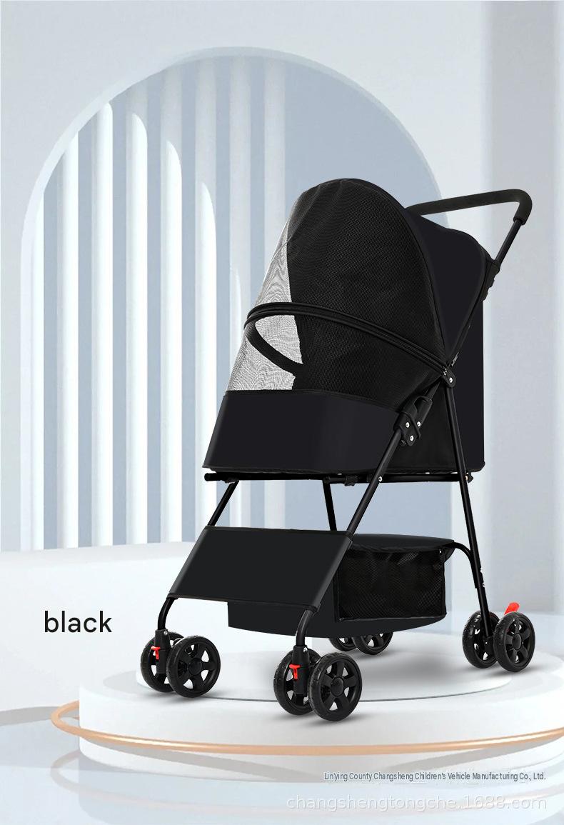 101 black integrated folding