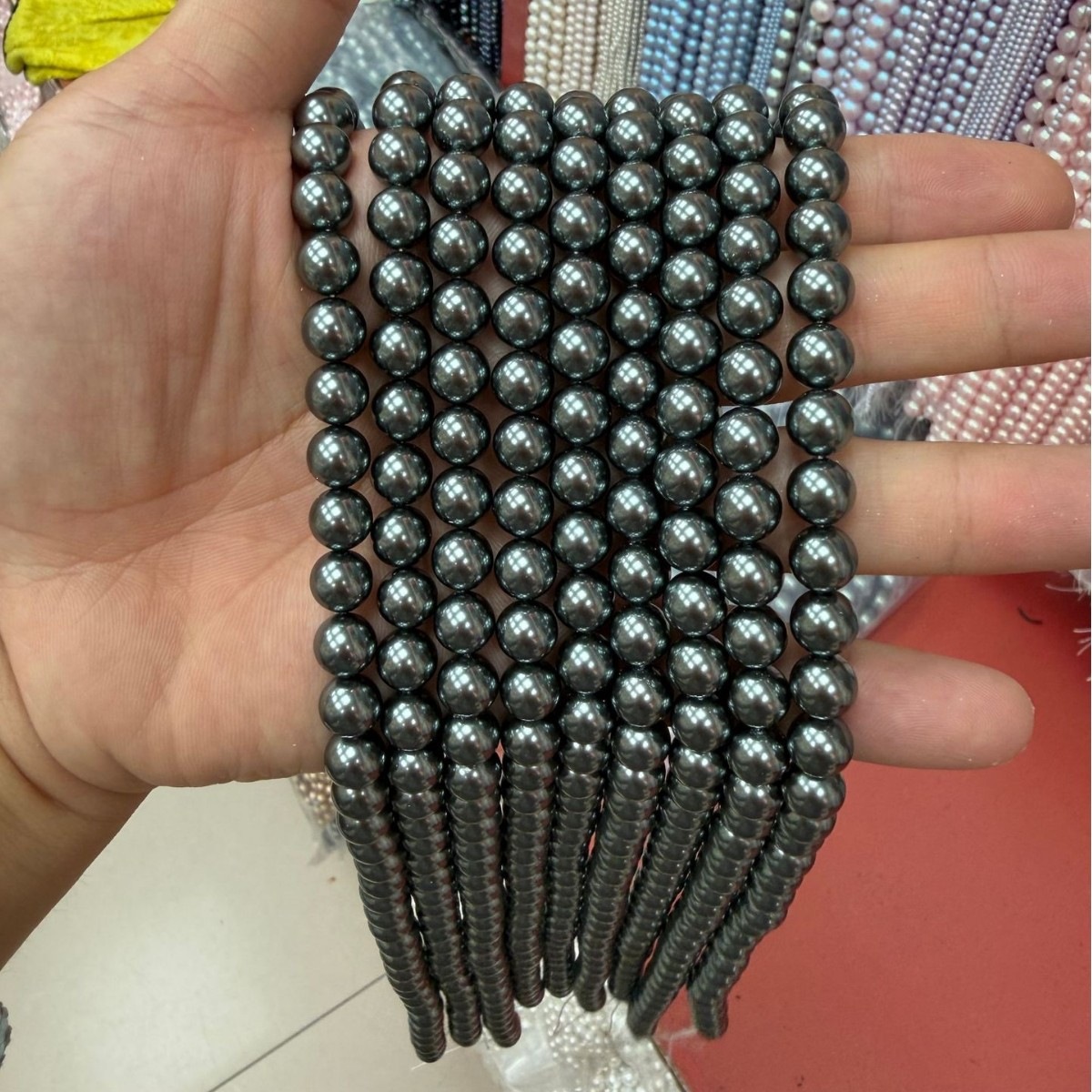 (Dark Green) 4mm/100pcs