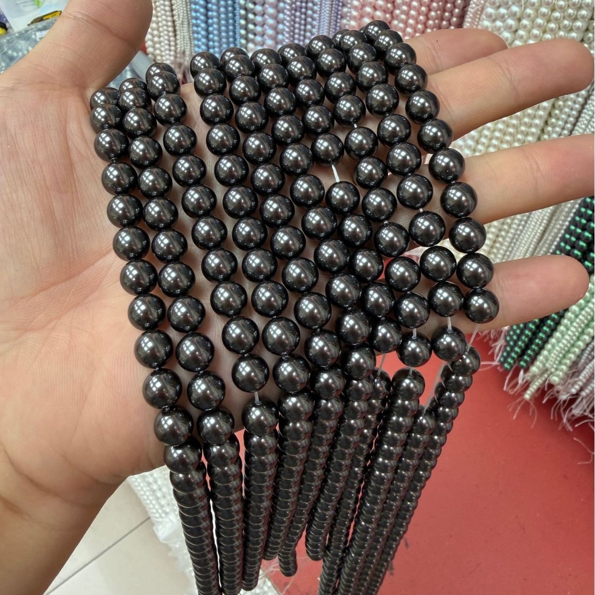 (Silver White) 4mm/100pcs