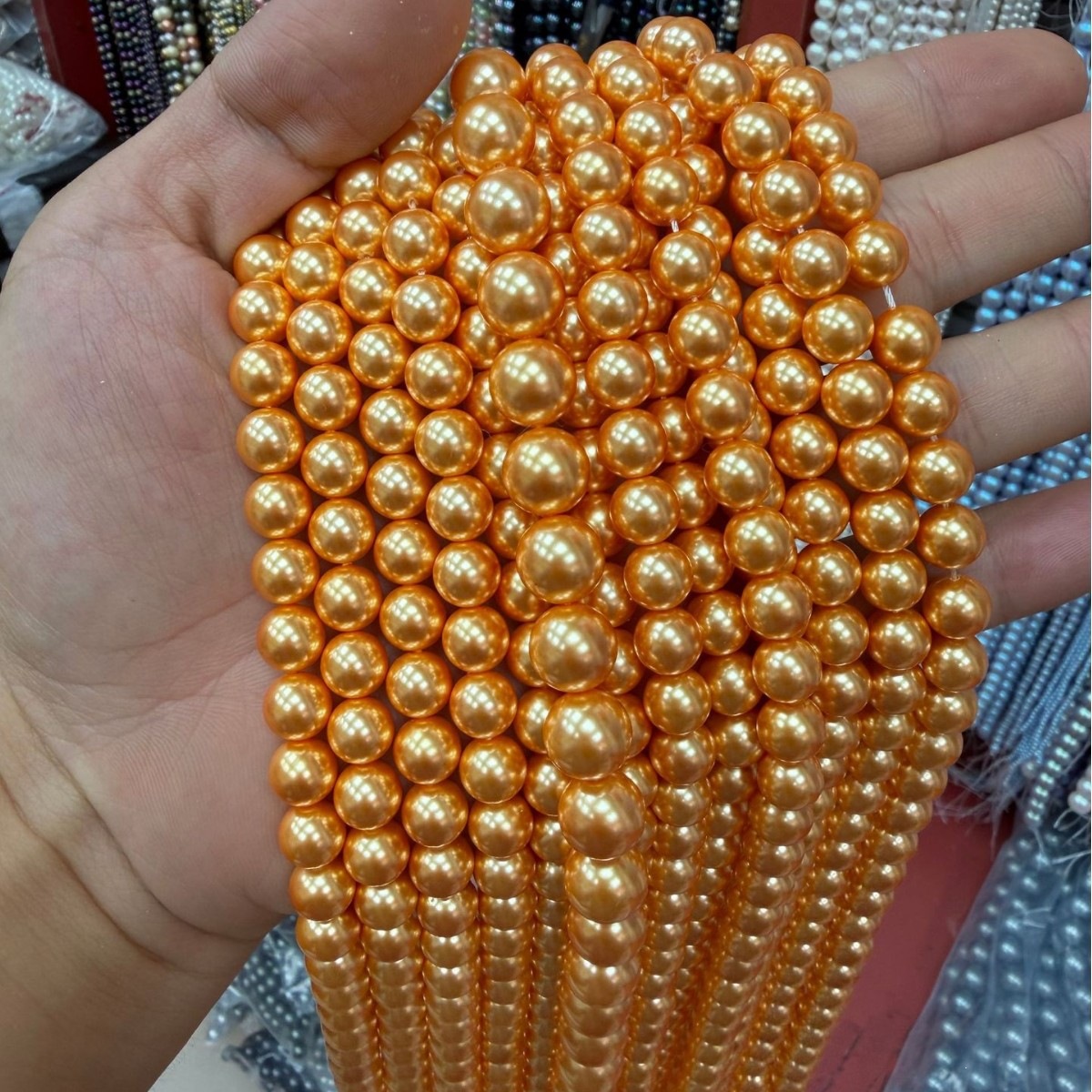 7:7A high-quality imitation Swarovski pearls (Image 3)