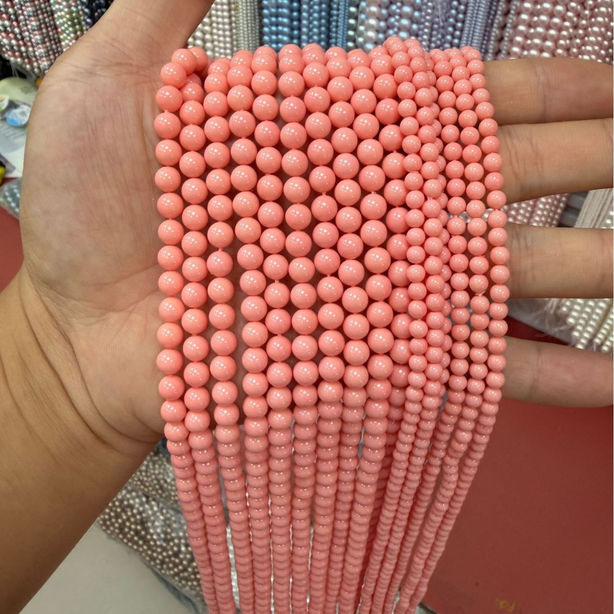 16:7A high-quality imitation Swarovski pearls (Image color 12)