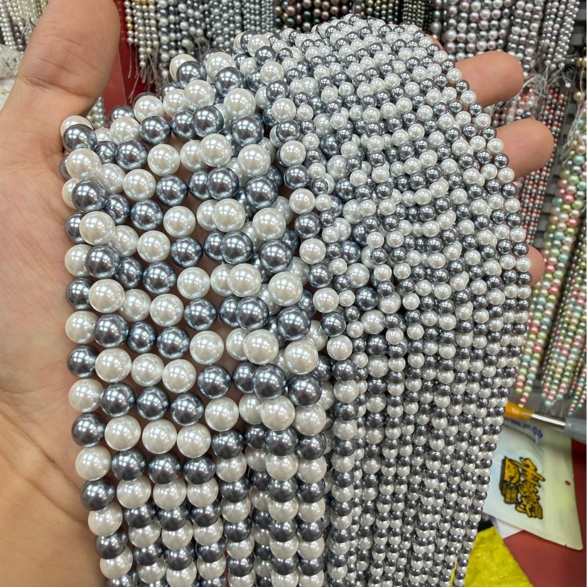 17:7A high-quality imitation Swarovski pearls (Image Color 13)